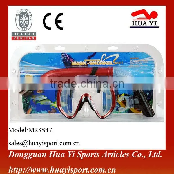 Professional snorkeling or scuba diving silicone mask with resonable price