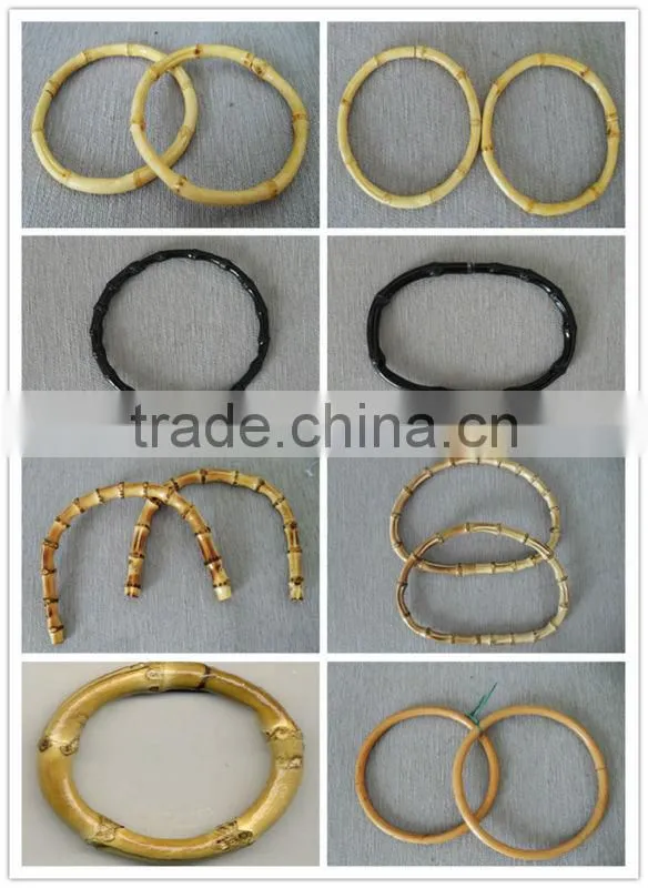 Round Bamboo Handles For Bags
