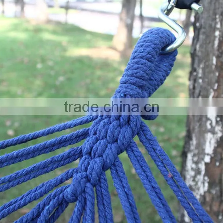 custom wholesale survival outdoor portable wooden swing set/hammock