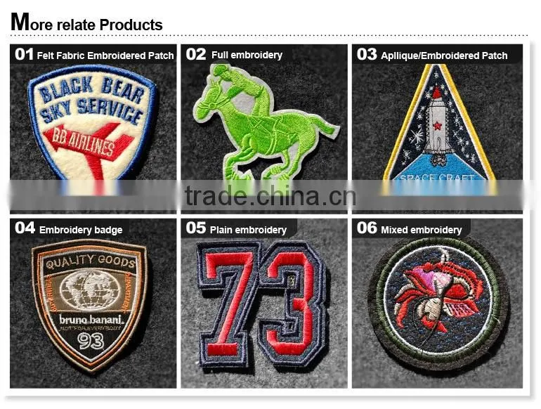 Iron-on DIY Embroidery patches in Flower Shape for Clothing