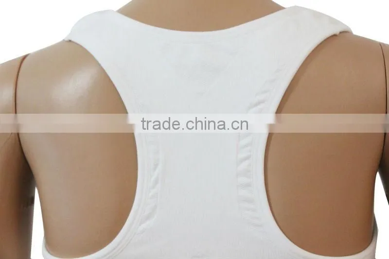 White seamless genie bra