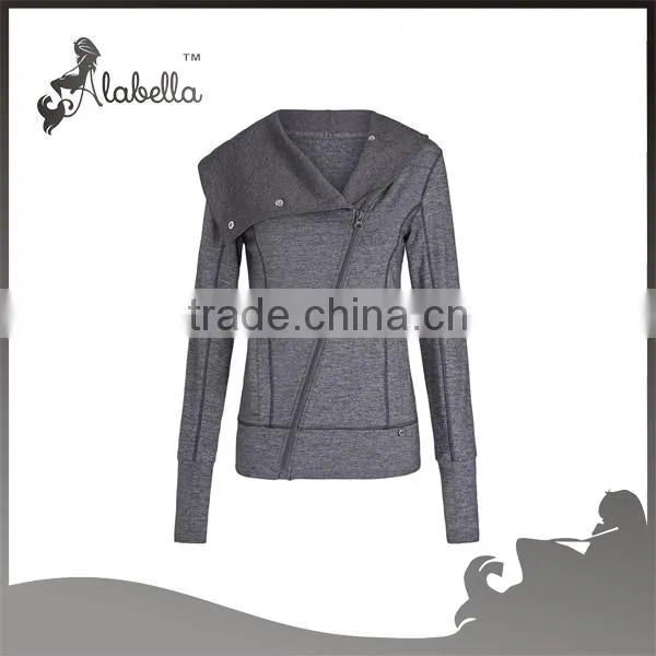 Pattern single jersey lady jacket/pattern singhle jersey women jacket