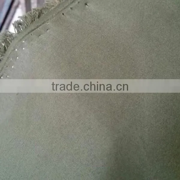 Pure Cotton Fabric Army green Peached Finish Fabric