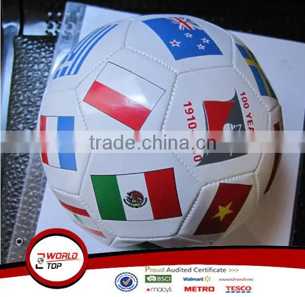 High quality country flag soccer ball