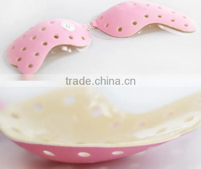 stick-on fully breathable v bra