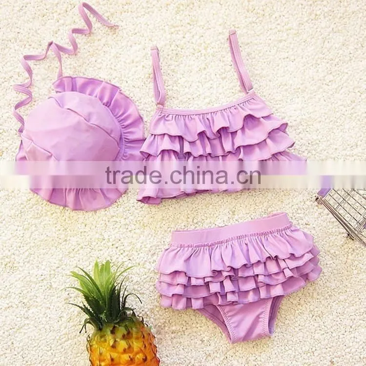 Girls beachwear 2 piece suit swimwear best selling products 2017 in usa
