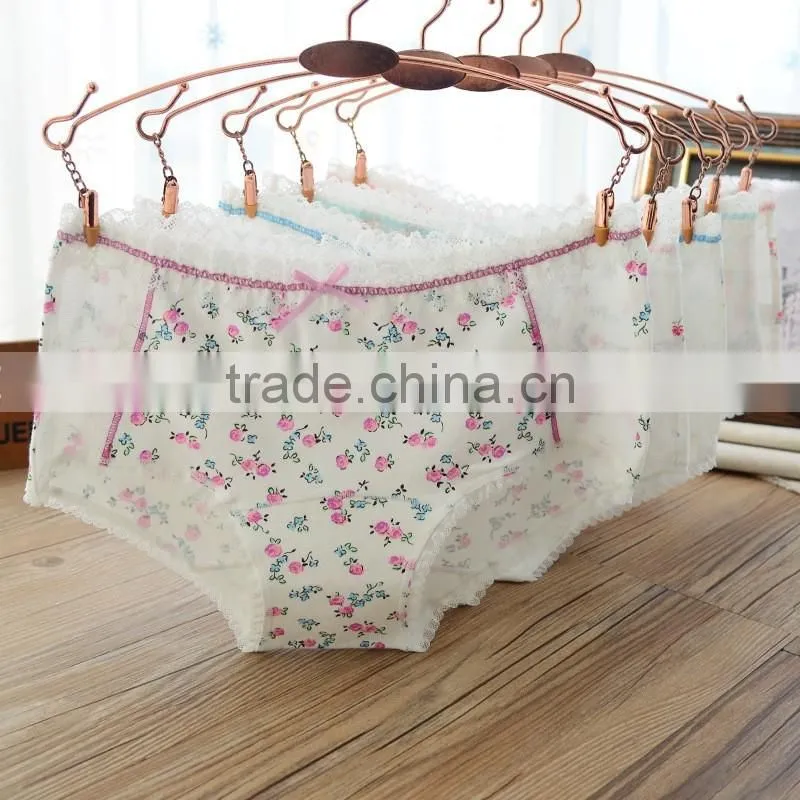 women high quality cotton underwear Young girls comfortable panties
