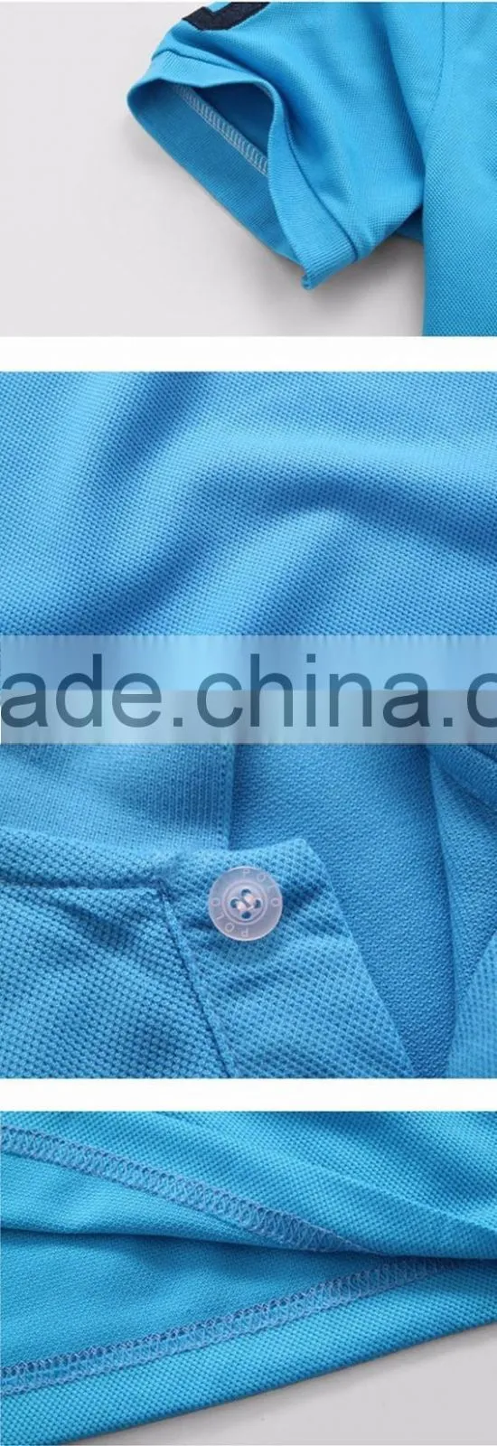 Plain Dyed High Quality Dry Fit Mesh Fitness Polo Shirt manufacturer