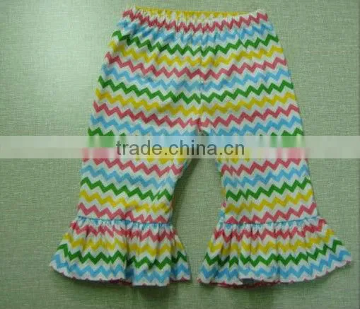 High Quality 100% Cotton Chervon Baby Shorts
