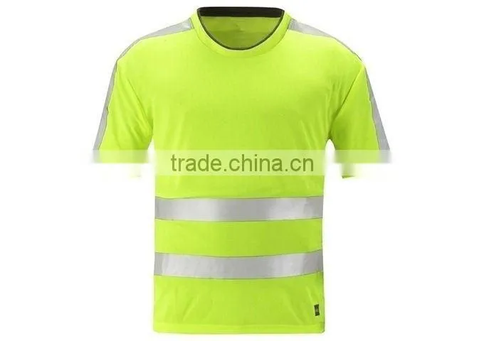 Orange polyester Hi Vis T-Shirt