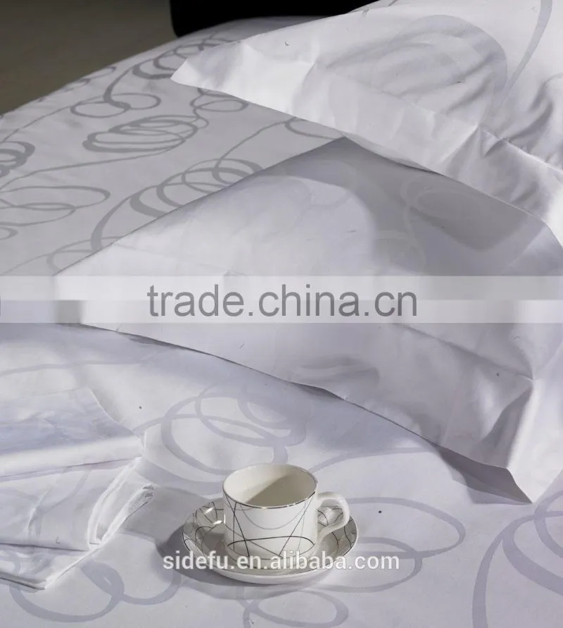 5-Star Hotel Satin Bed Sheet Bedding Set 100% Cotton