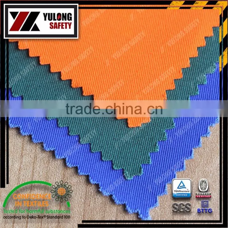Wholesale EN11611 Washable Twill Fire Resistant Fabric