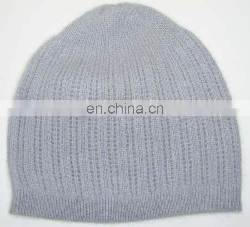 Knitted Cashmere Cable Caps