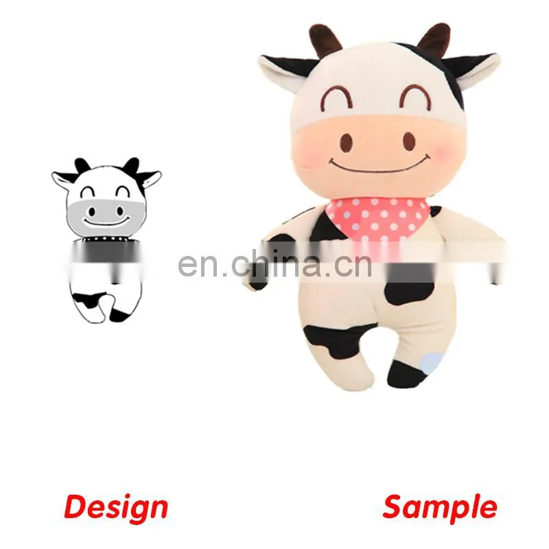 Plush toys cow doll simulation Boys and girls gift creative stuffed toy
