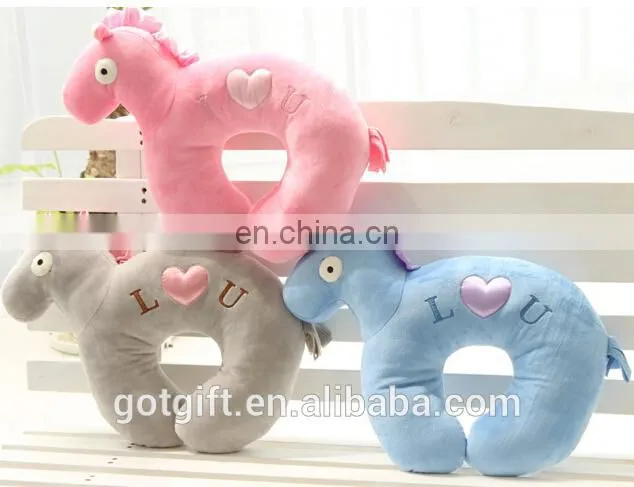 Custom High Quality Animal shaped Baby Pillow For Travel