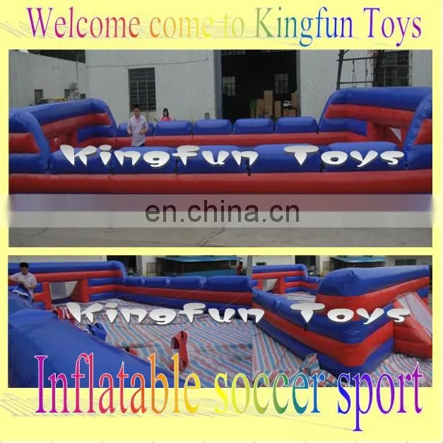 2014 inflatable human soccer ball pitch for world cup