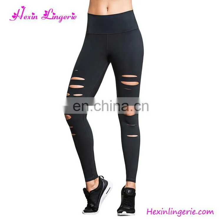 Custom Fashion Seamless Sports Printed Camouflage Yoga Pants Saxy Girl