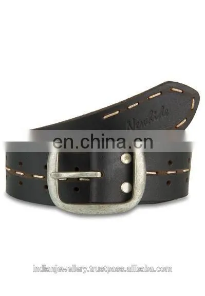 Genuine leather belts manufacturer, original leather belts exporter