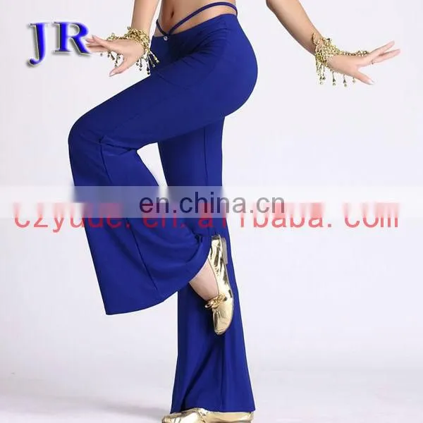 Crystal cotton practice belly dancing pants K-4005#