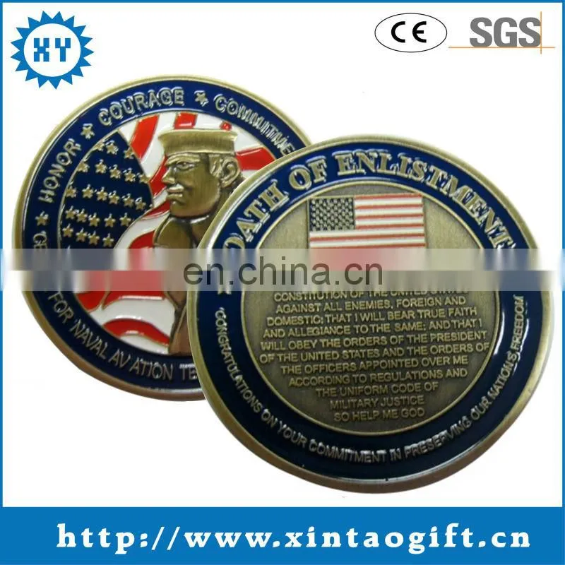 Zinc alloy fashion metal antique copper coin