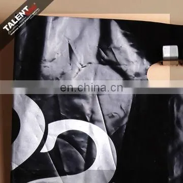 custom printed Fashion die cut promotion plastic shopping bag
