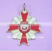 Judo sports medal 3Dsoft enamel Medal with ribbon