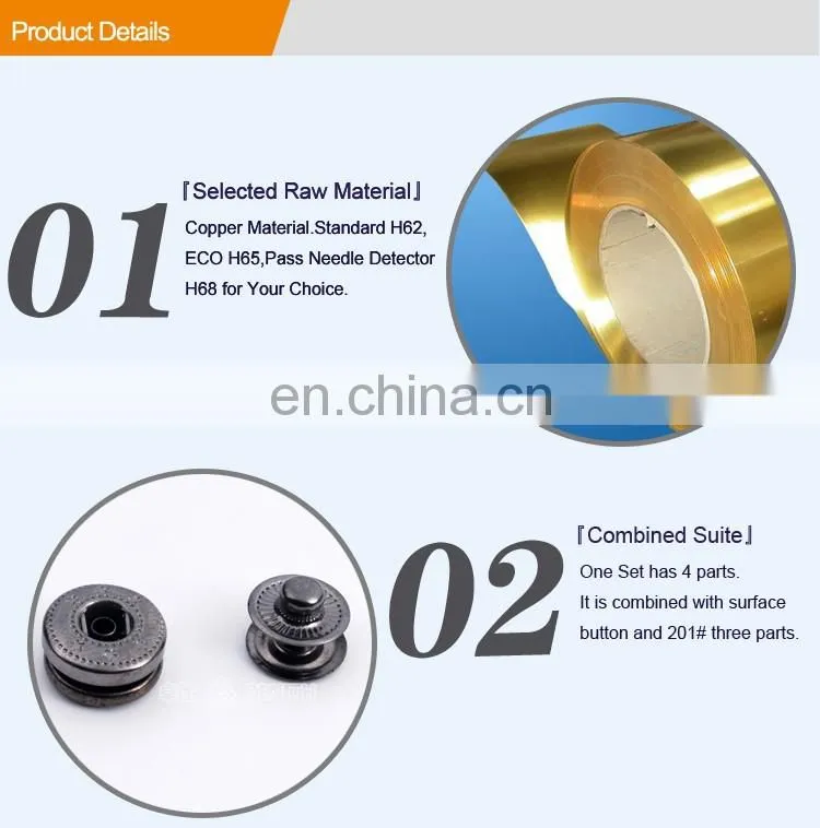 Snap Fasteners with Customized Logo BM10136