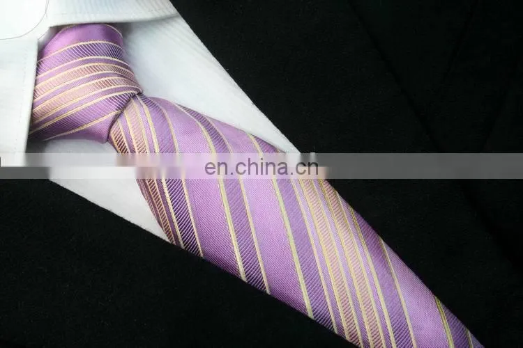 fashion design mens necktie blue stripe school uniform tie