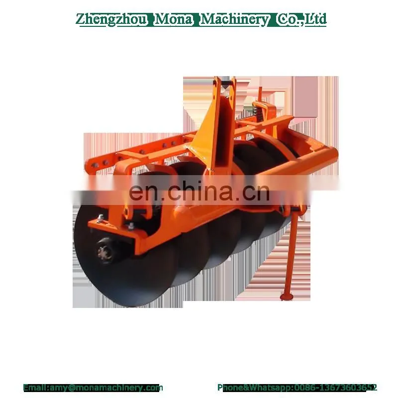 Farm machinery mini tractor rotary disc tillage plow