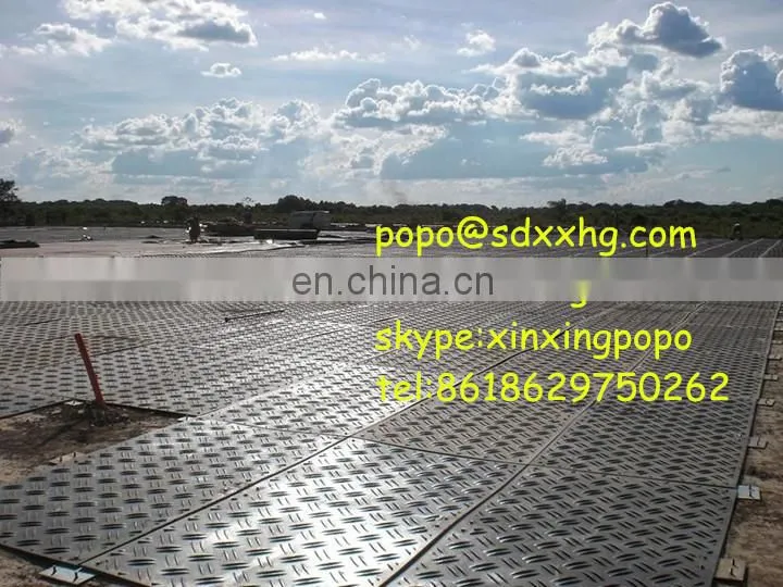 hdpe dozer track floor protection mats / hdpe plastic temporary roadways