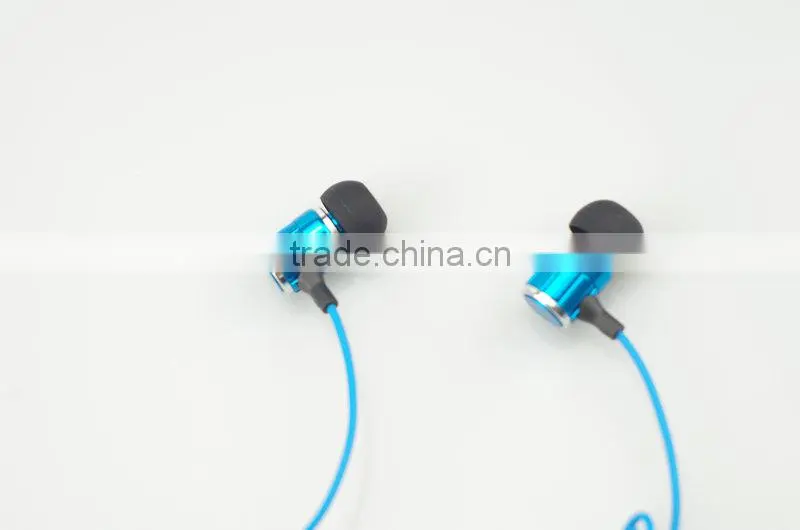 High quality v4.1 noise cancelling sport bluetooth earpiece/wireless earphone for mp3, tablet ,smartphone