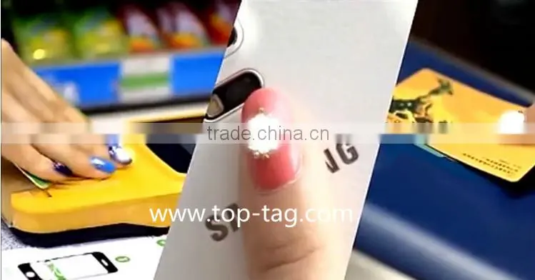 13.56MHz 3D Rfid NFC Nail Tag / Mobile Phone Nail Art Sticker with Led