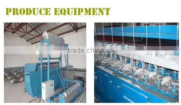electro galvanized grassland fence(top wire with 2.5mm)
