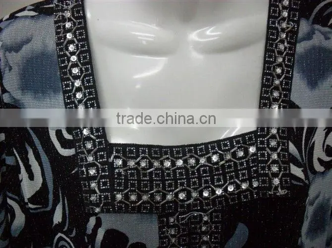 C176 Latest design muslim tunic and pants