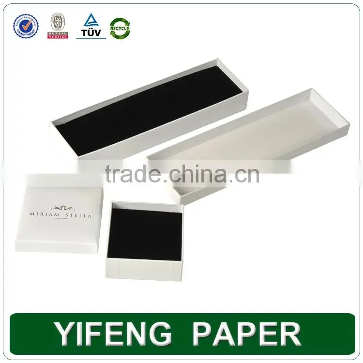 Luxury paper cardboard jewellery boxes custom bracelet gift box wholesale