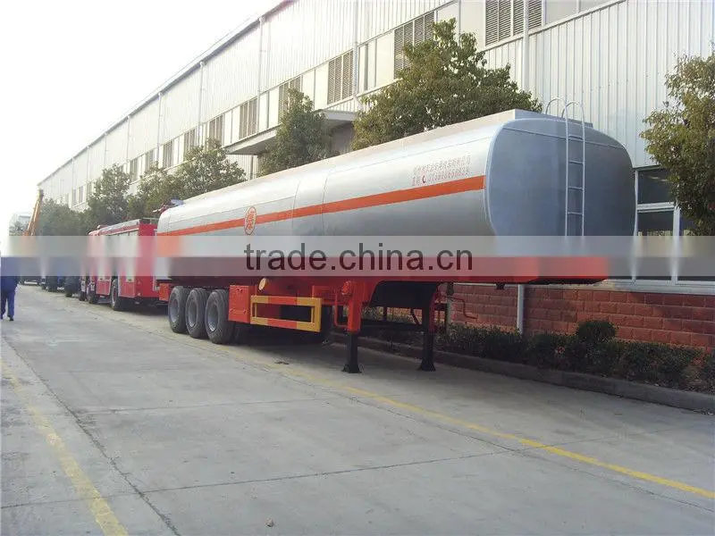 3 axles 40000liters fuel tanker trailer