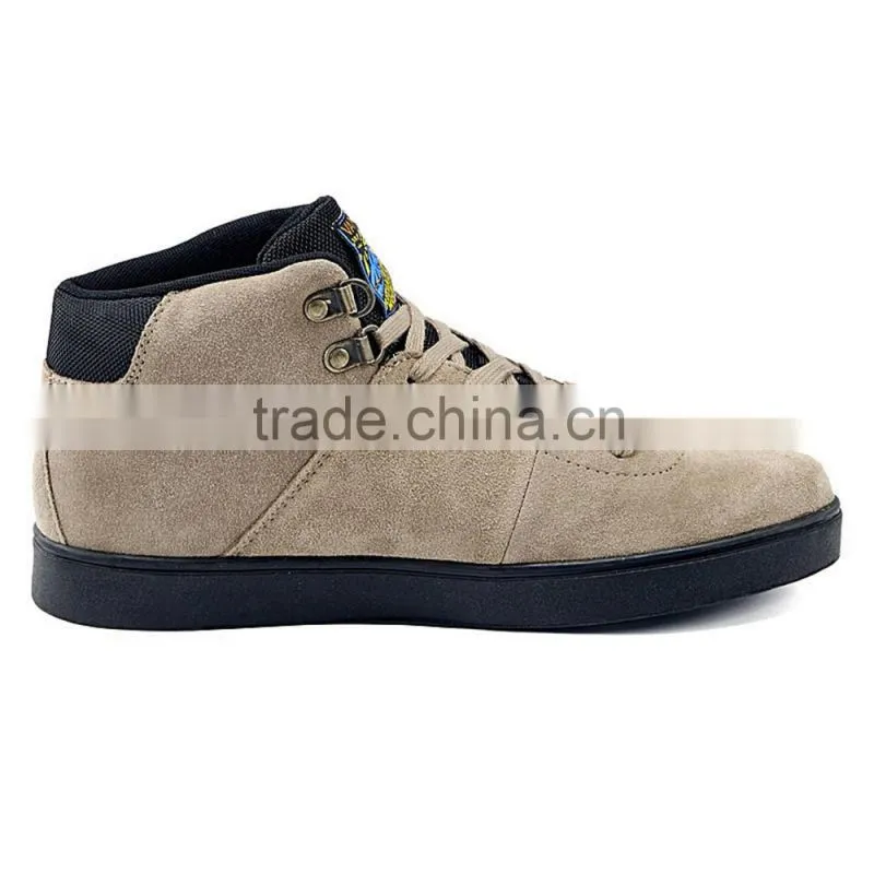Genuine suede cow leather for shoes, boots