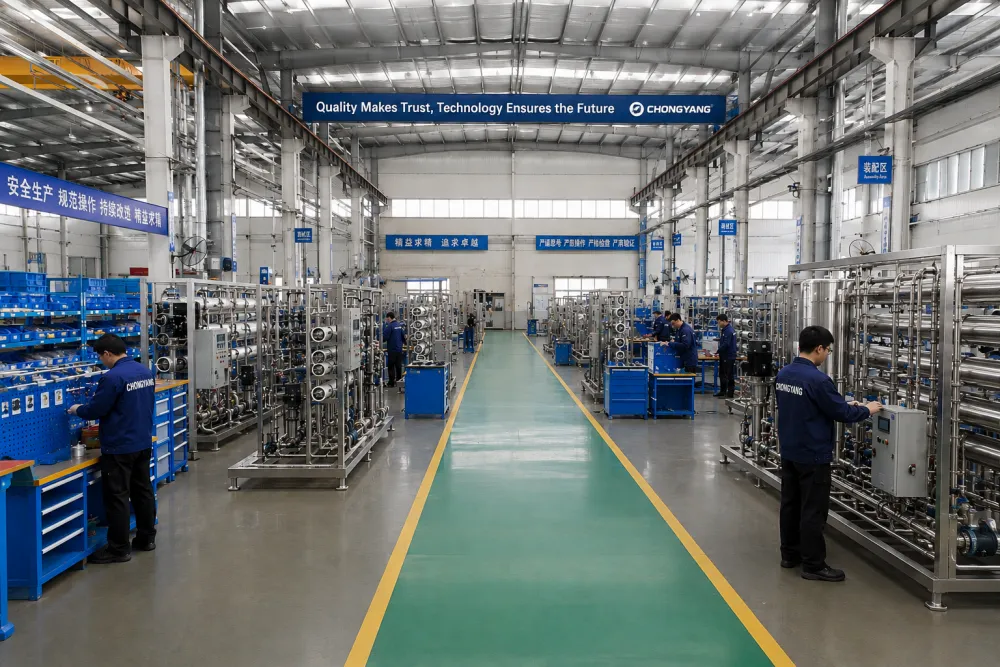 Choosing the Right RO + EDI Water System Manufacturer