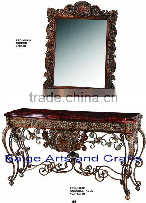 Latest Elegant Wall French Console Table S-1610
