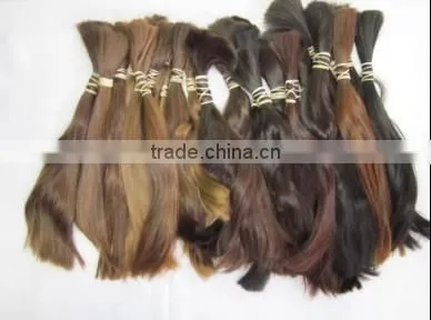 100%brazilian cheap virgin human virgin hair bulk