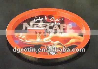 Custom Vintage Original Metal Iron Beer Tin Tray