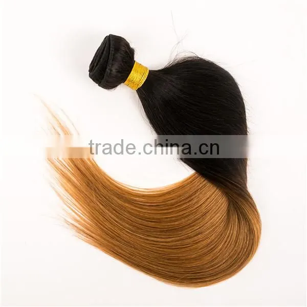 Grade 10A 1b 613 colored two tone ombre colored hair weave bundles for black women