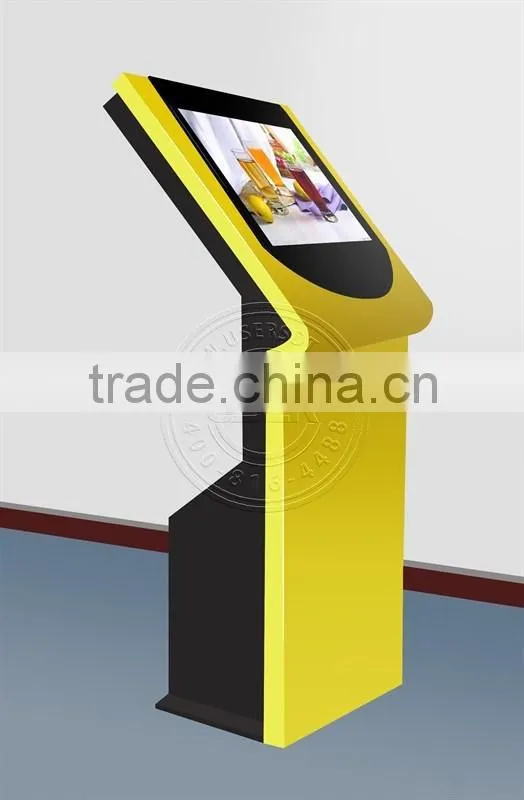 42 inch touch screen AIO PC wall mount floor stand