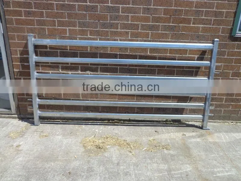 Galvanised 1.8m high cattle panels(sales1@china-metal-fence.com)