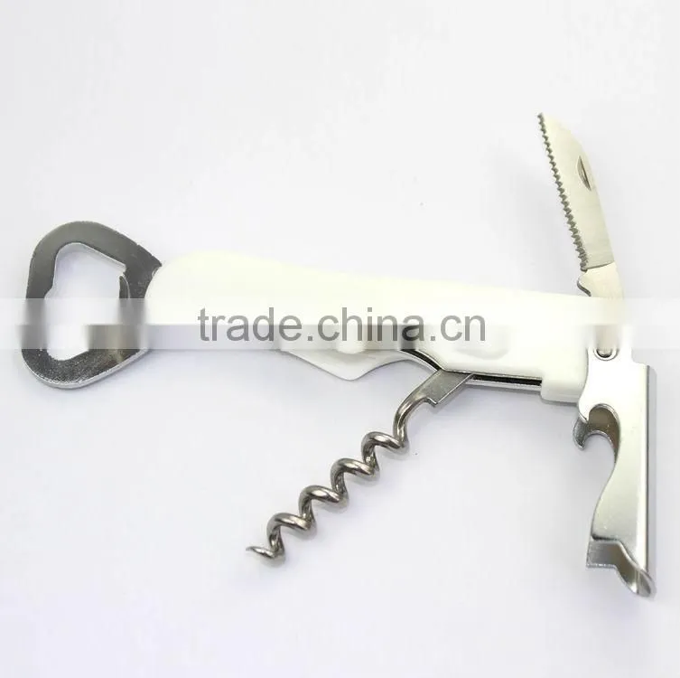 Green color corkscrew wine opener