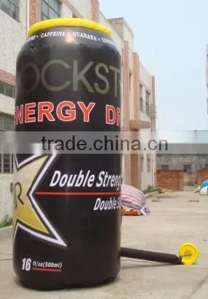 cheap inflatable beer bottle for promotion / advertising inflatable bottle / inflatable wine bottle