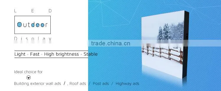 led advertising screen outdoor screen price