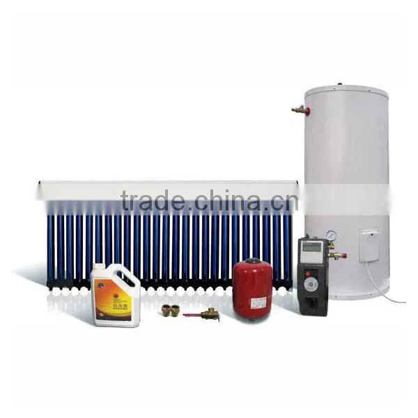 150l heat pipes split solar heating system