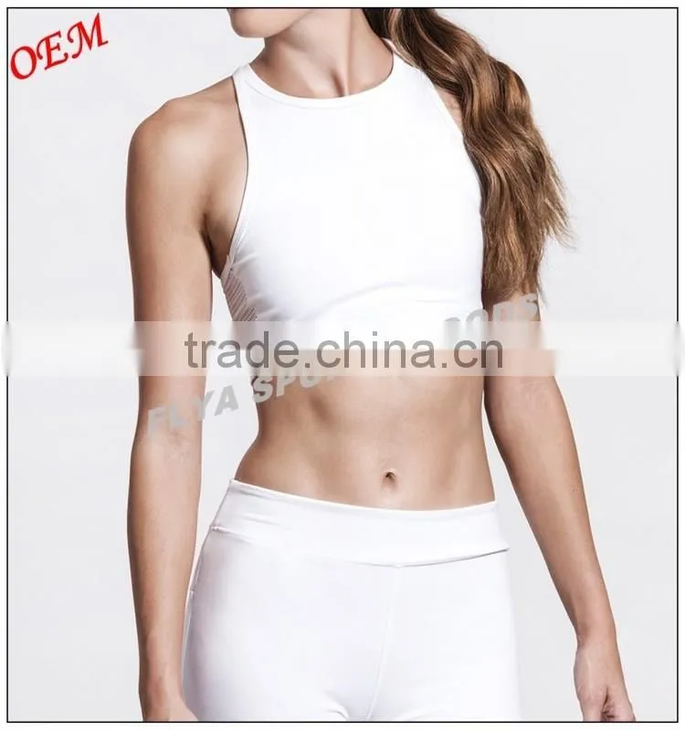 OEM Factory Women Dry Fit Crop Top Fitness Sport Bra Ladies Sportswear Bra Manufacturer