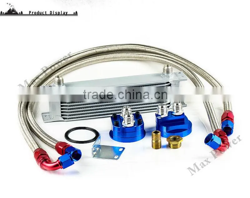 Auto Aluminum Different Adapter oil cooler kit Suit for Racing Cars